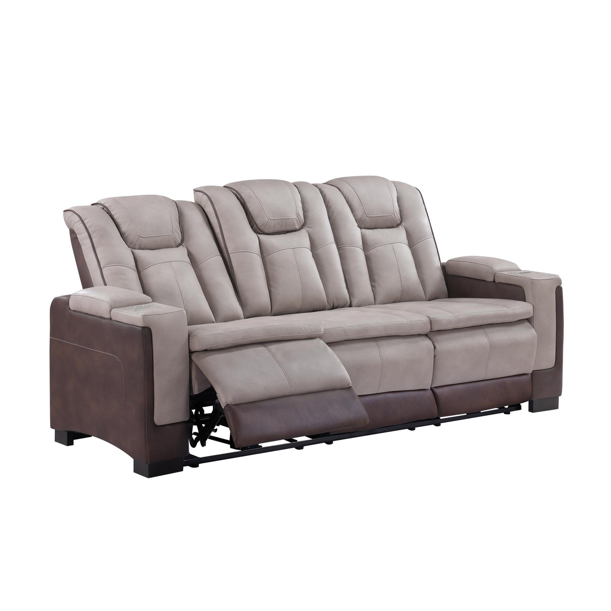 3 Piece Power Reclining Living Room Set by Sara Collections | Bel Furniture
