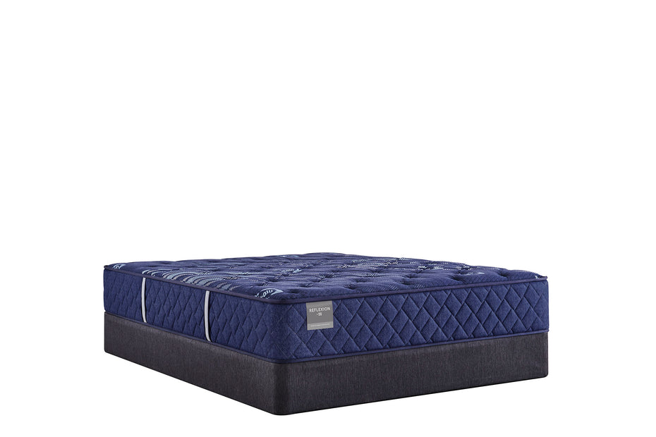LYNWOOD HALL ULTRA FIRM 14-INCH QUEEN MATTRESS WITH FOUNDATION