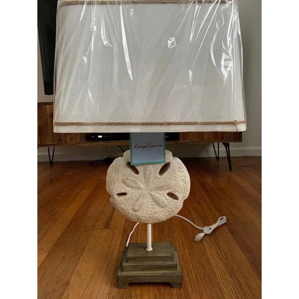 27.75- inch Sand Dollar Table Lamp (Set of 2)