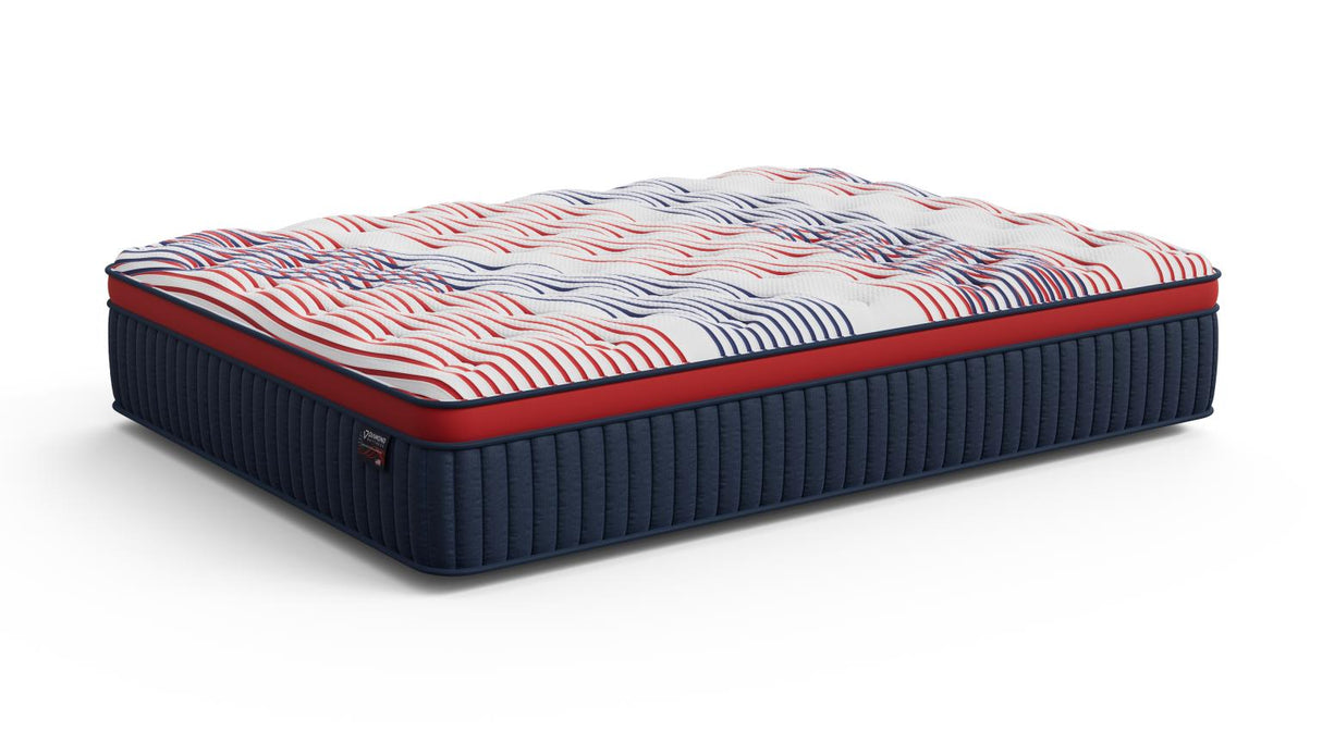 Freedom Euro Top 14" Medium Plush Mattress with Cooling Copper Memory Foam