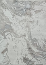 .Baltea Taupe Power-Loomed Area Rug - 6' 6" x 9' 0"