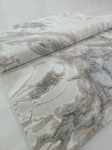 .Baltea Taupe Power-Loomed Area Rug - 6' 6" x 9' 0"