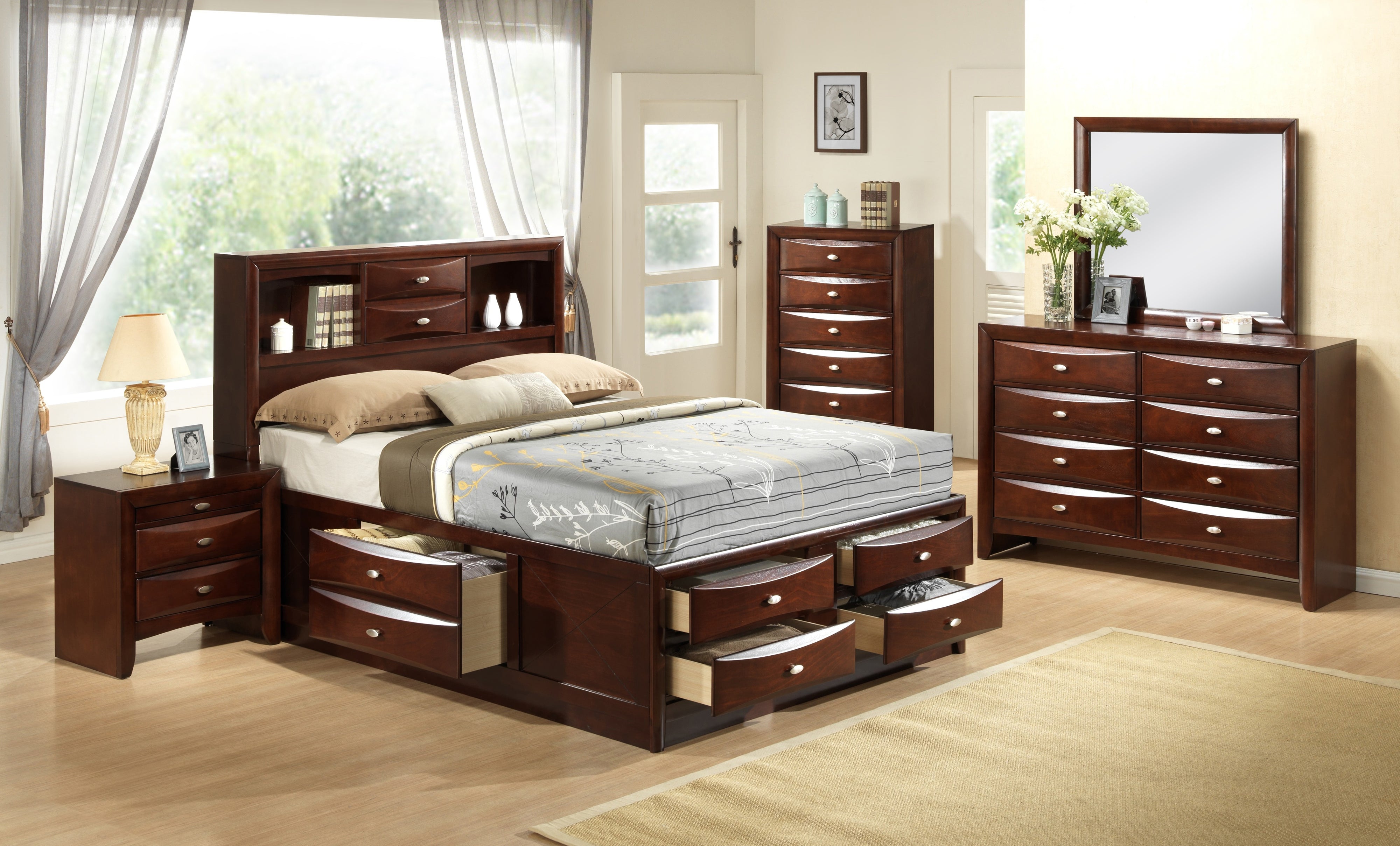 6 piece King Bedroom Set