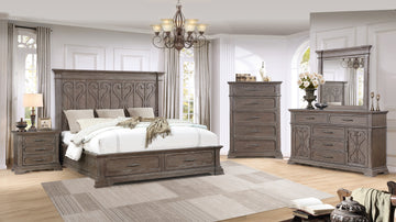 Artesian Chest - Reclaimed Grey Oak by Mollai Collections | Bel Furniture