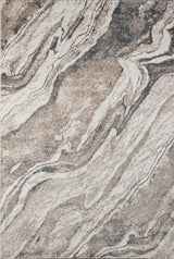 Textured patterned surface with wavy lines in brown, beige, and gray.