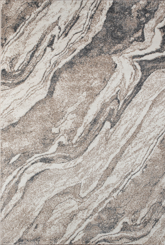 Textured patterned surface with wavy lines in brown, beige, and gray.
