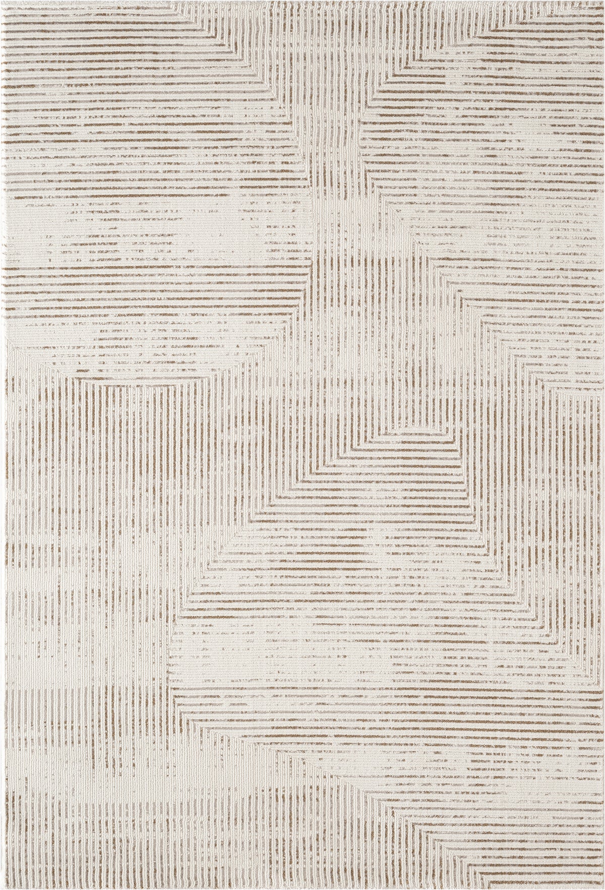 .Myra Ivory Power-Loomed Area Rug 6' 6" x 9' 0"