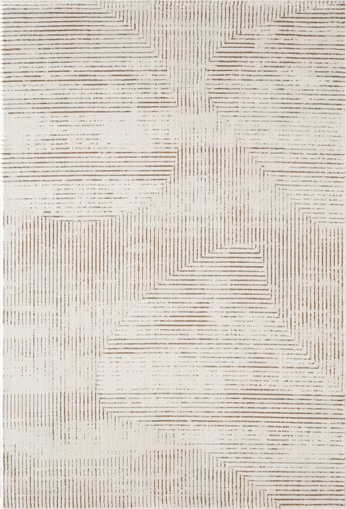 .Myra Ivory Power-Loomed Area Rug - 6' 6" x 9' 0"