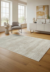 .Myra Ivory Power-Loomed Area Rug - 6' 6" x 9' 0"