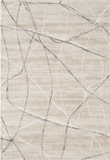 .Shaila Taupe Power-Loomed Area Rug - 6' 6" x 9' 0"