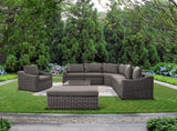 8 Piece Outdoor Sectional Set by Mollai Collections | Bel Furniture