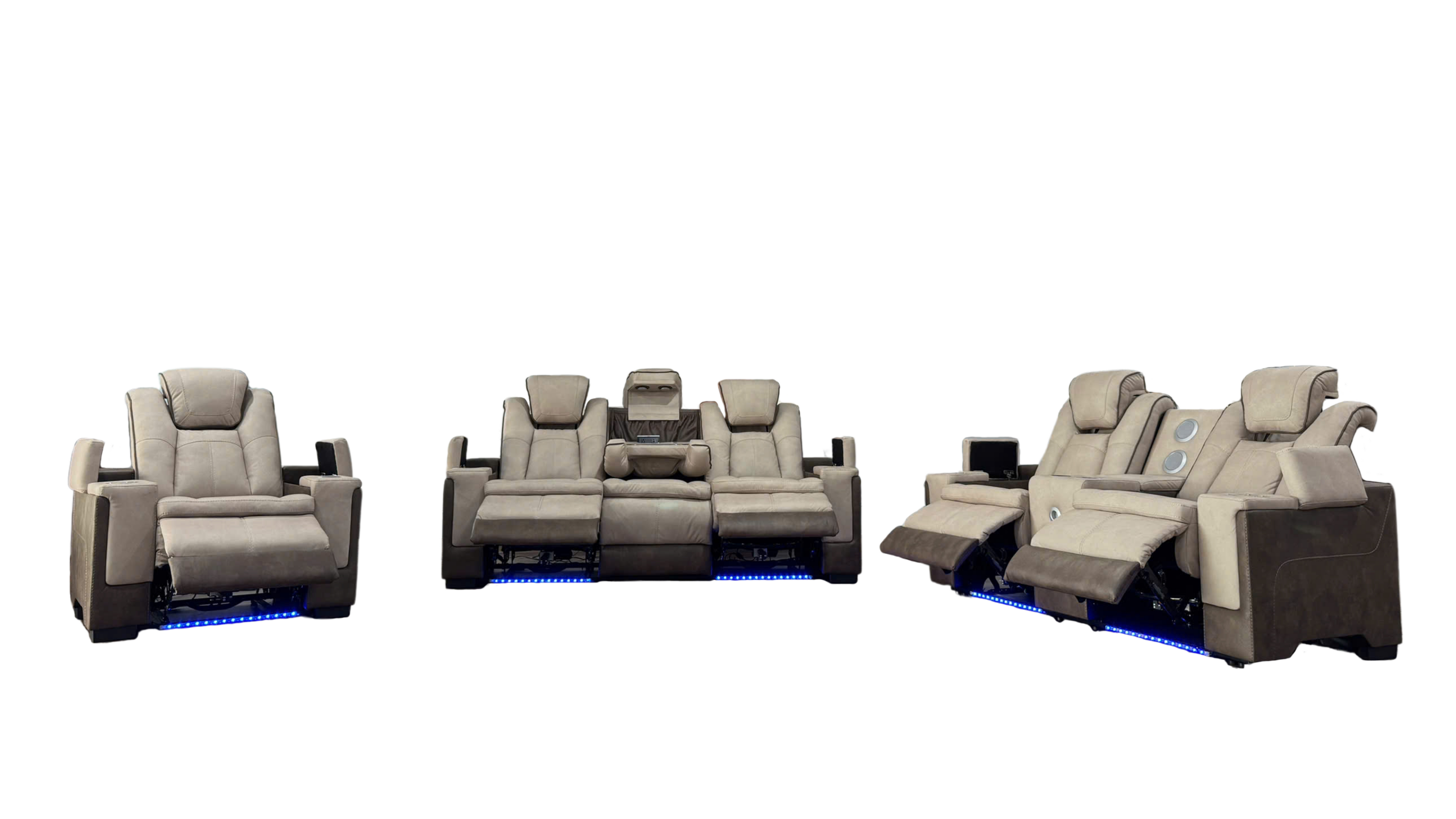 3 Piece Power Reclining Living Room Set