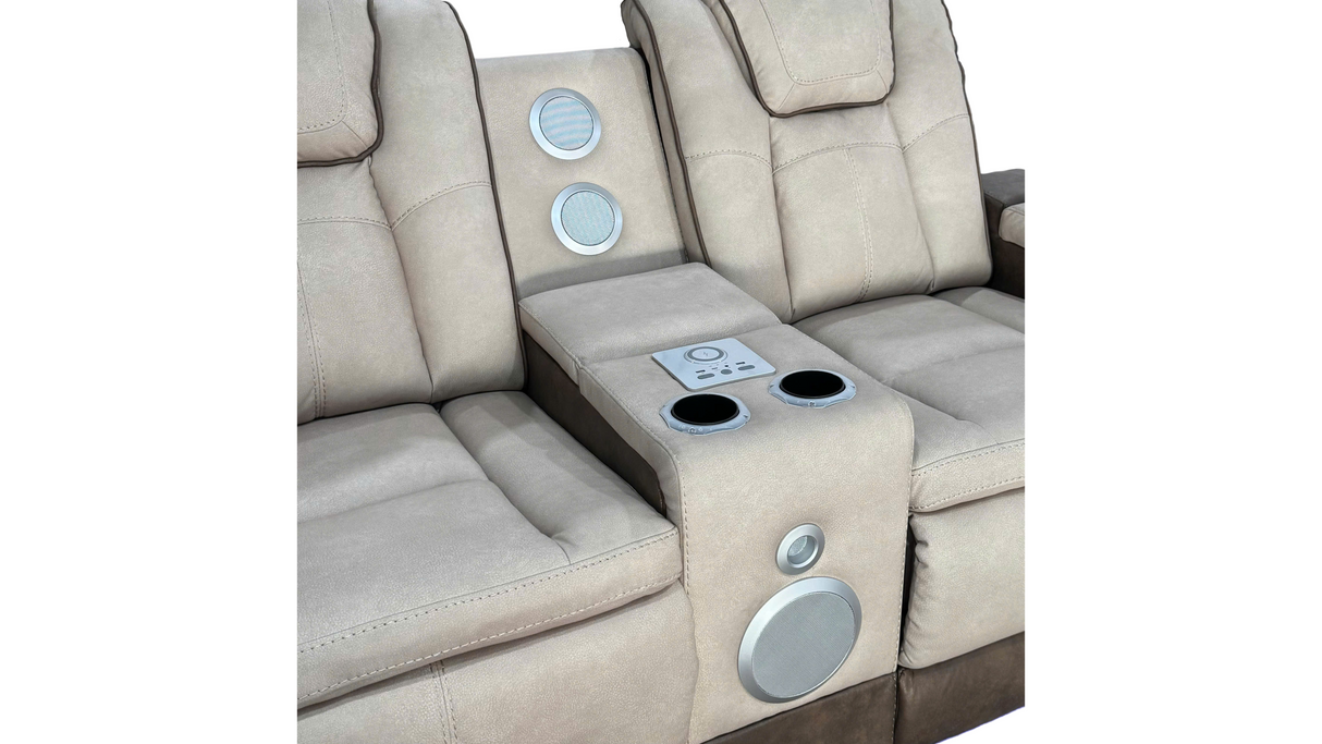 3 Piece Power Reclining Living Room Set by Sara Collections | Bel Furniture