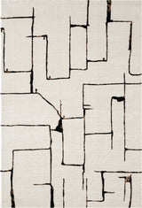 .Hunter Ivory Power-Loomed Area Rug - 6' 6" x 9' 0"