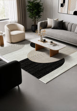 .Elma Multi Power-Loomed Area Rug - 6' 6" x 9' 0"