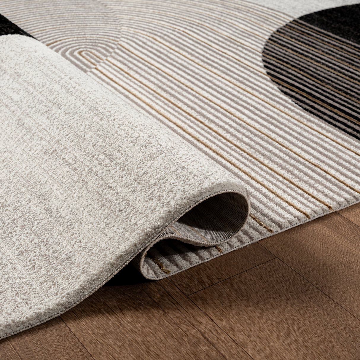 .Elma Multi Power-Loomed Area Rug - 6' 6" x 9' 0"