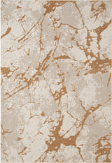 .Riya Greige Power-Loomed Area Rug - 6' 6" x 9' 0"