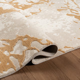 .Riya Greige Power-Loomed Area Rug - 6' 6" x 9' 0"