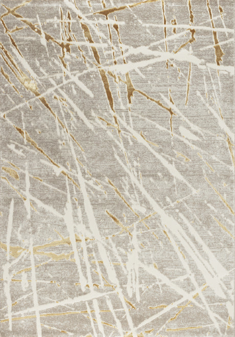 Textured pattern with abstract lines in beige and brown on a gray background