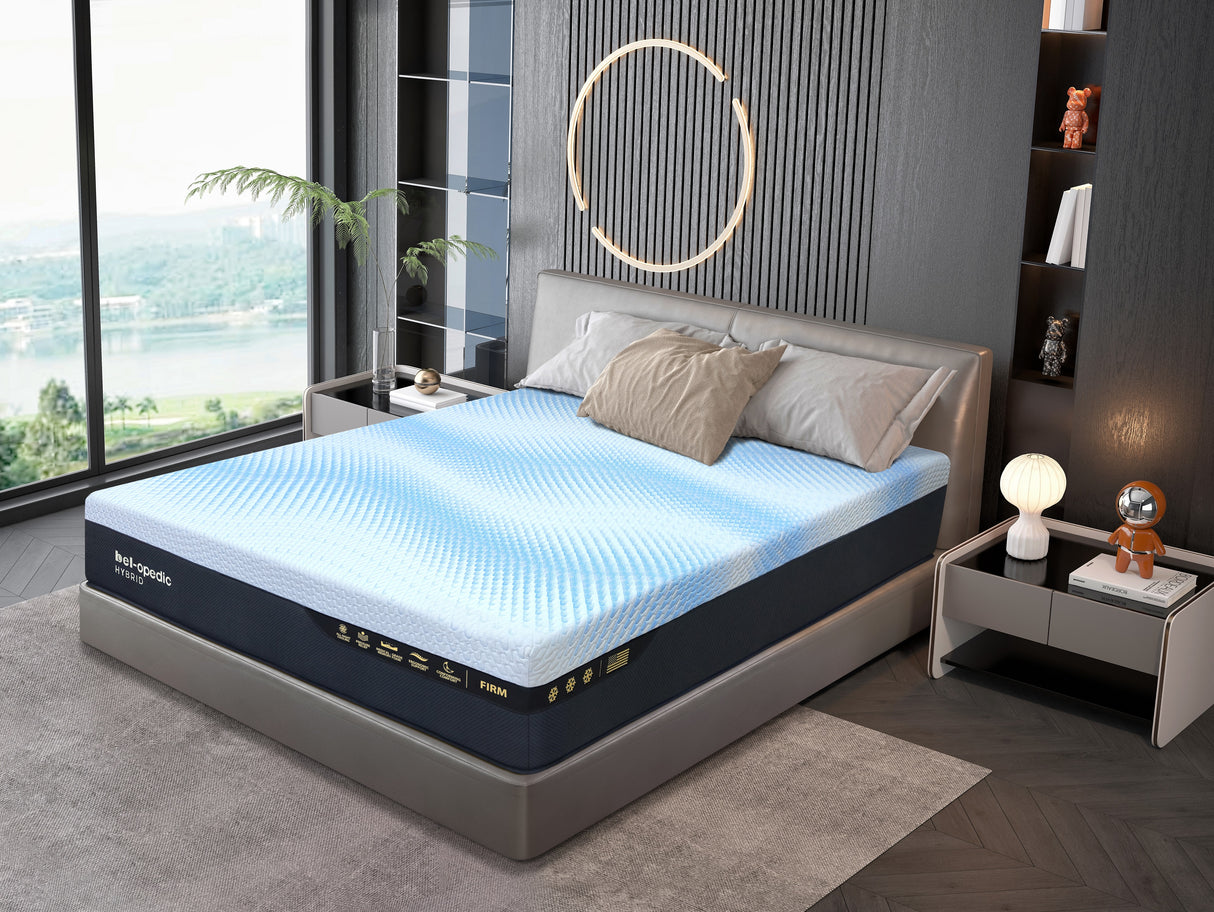 Bel-Opedic Serenity 13" Firm Hybrid Cooling Mattress