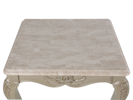 3 Piece Coffee Table Set with Real Marble Tabletops by Mollai Collections | Bel Furniture