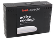 Box of bel-opedic active cooling memory foam pillow packaging