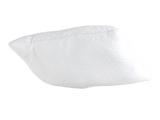 White pillow on a white background