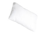White pillow on a white background