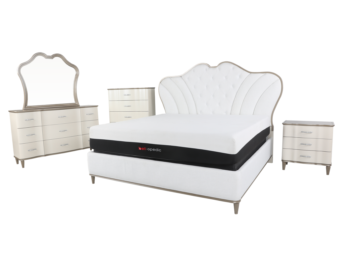 6 Piece Bedroom Set by Mollai Collections | Bel Furniture