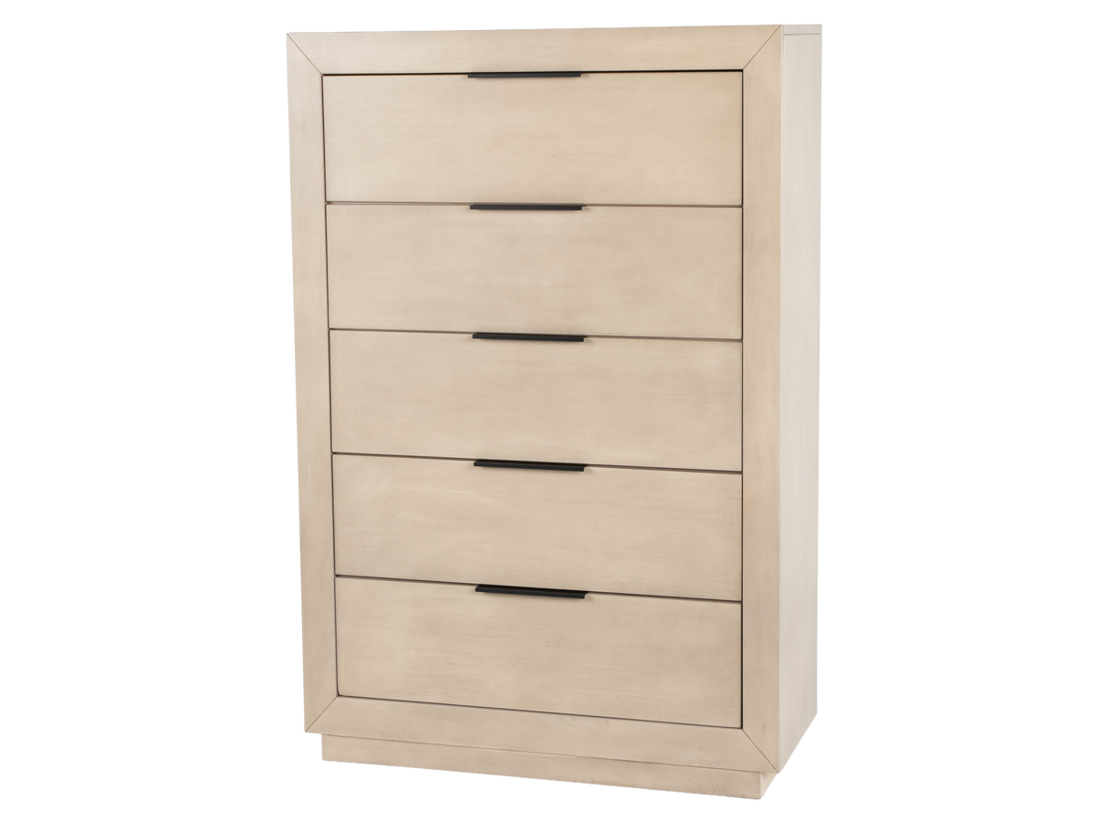 Modern 5-Drawer Bedroom Chest
