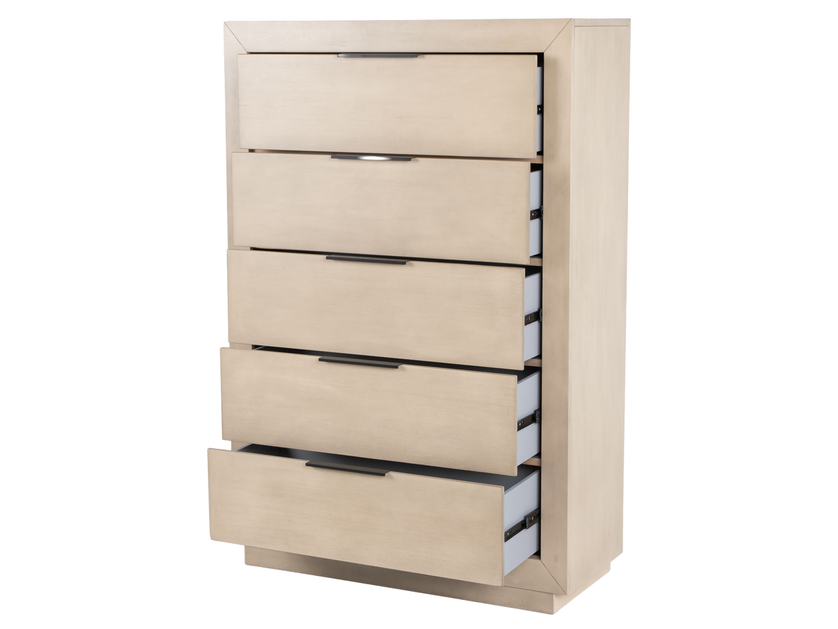Modern 5-Drawer Bedroom Chest
