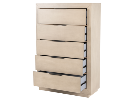 Modern 5-Drawer Bedroom Chest - view 3