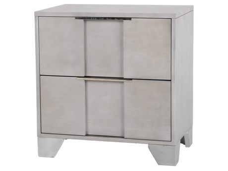 Modern Light Gray 6-Piece Bedroom Set with LED Headboard - view 11