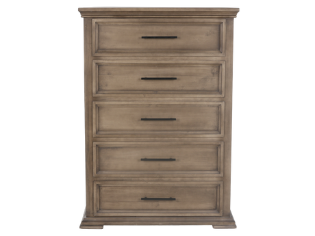 5 Drawer Rustic Chest of Drawers