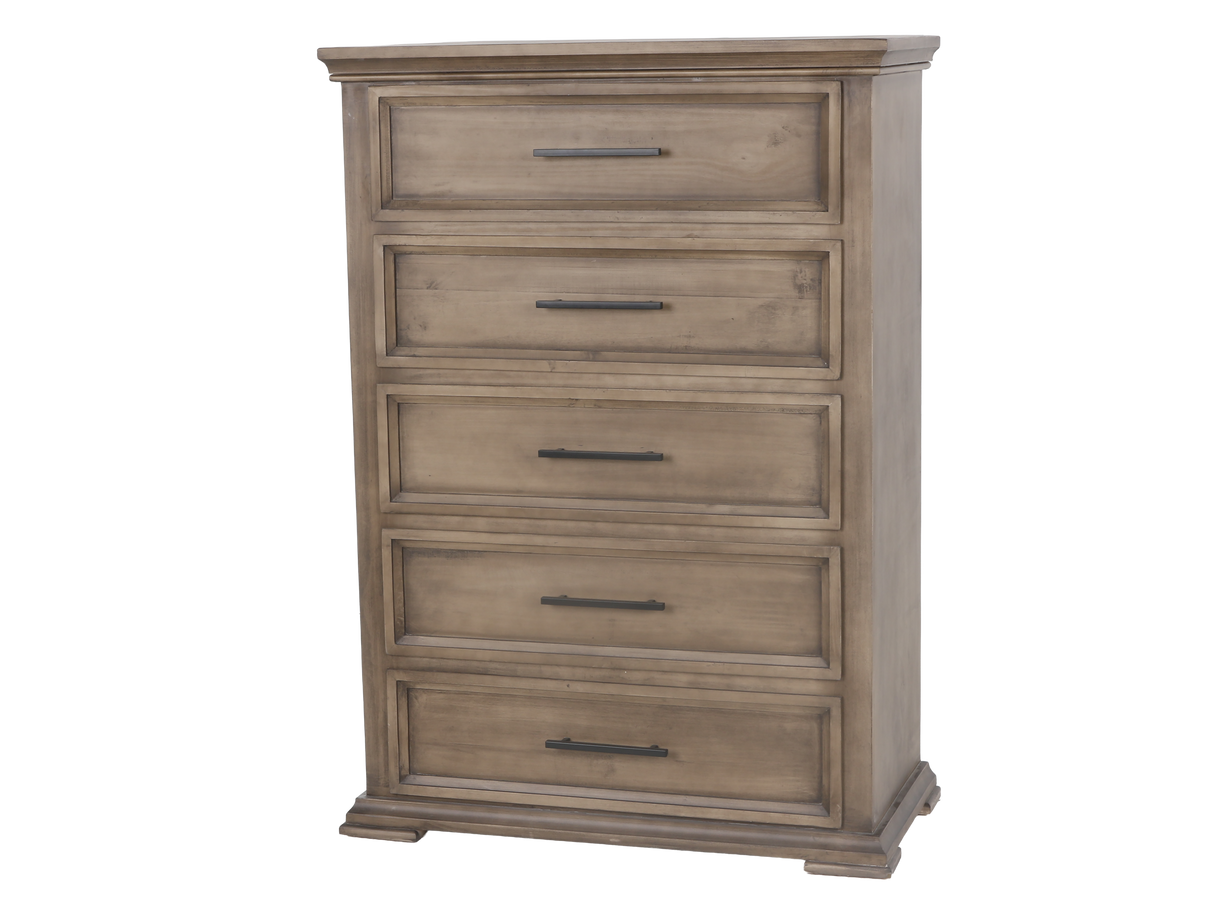 5 Drawer Rustic Chest of Drawers