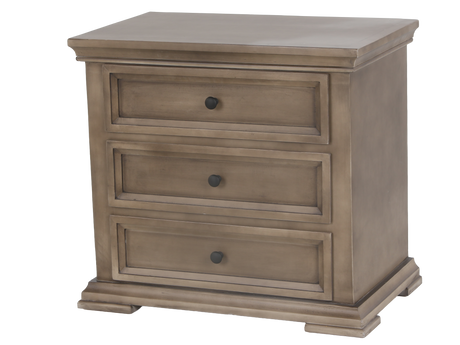 6-Piece Taupe Upholstered Bedroom Set with Dresser, Mirror & Nightstand - view 10
