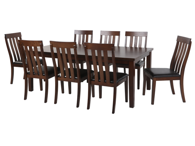 9 PIECE DINING ROOM SET by Mollai Collections | Bel Furniture
