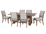 7 Piece Dining Room Set by Mollai Collections | Bel Furniture