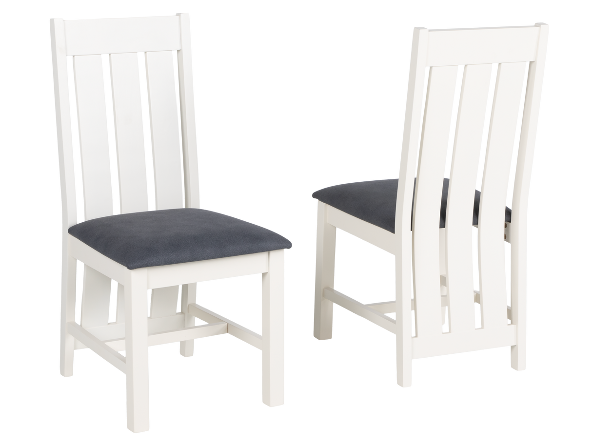 Parisian Elegance 7-Piece Dining Set with Black Top and White Pedestal Base
