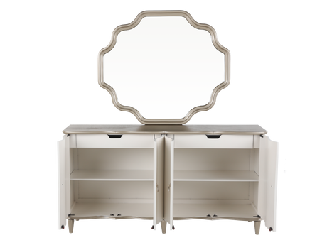 Sideboard with mirror by Mollai Collections | Bel Furniture