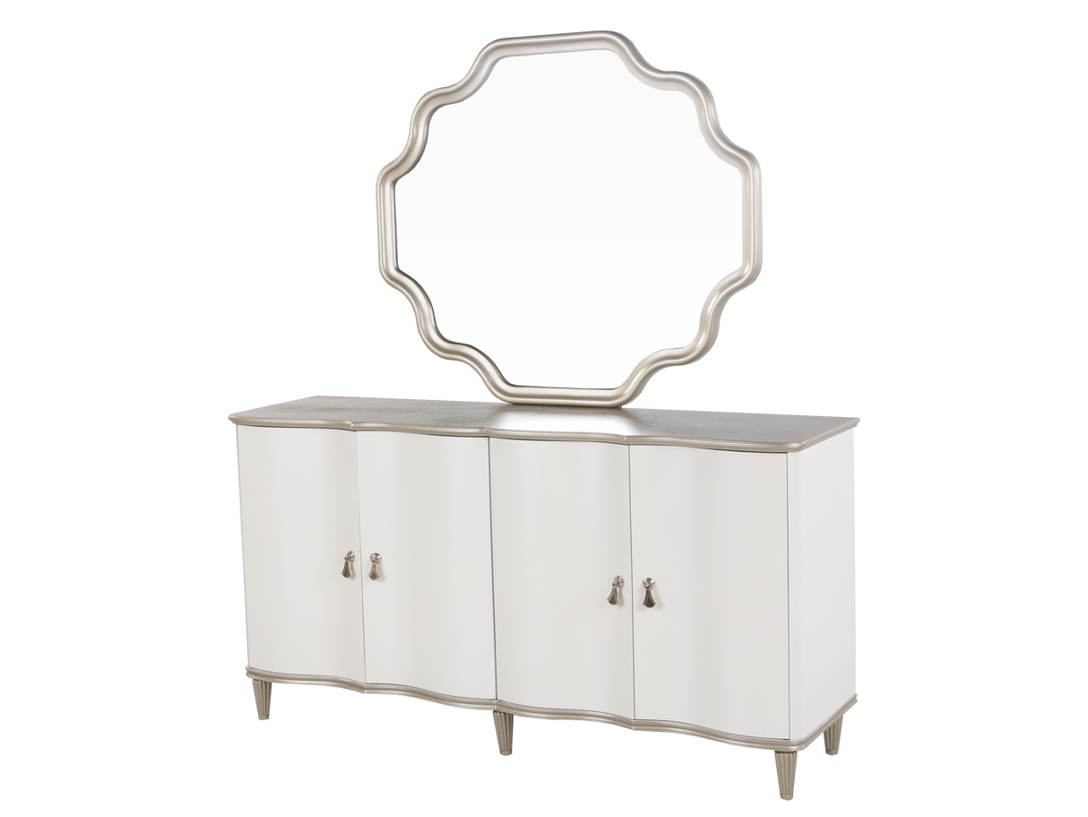 Sideboard with mirror by Mollai Collections | Bel Furniture