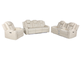 3 Piece Power Reclining Living Room Set by Sara Collections | Bel Furniture