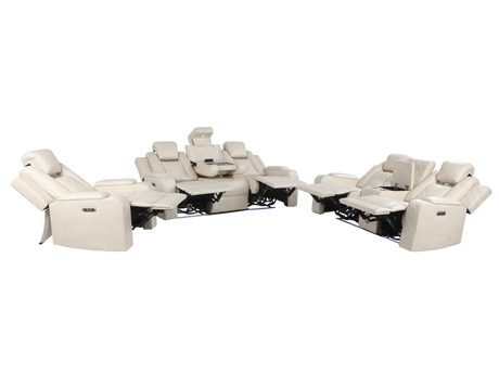 3 Piece Power Reclining Living Room Set by Sara Collections | Bel Furniture