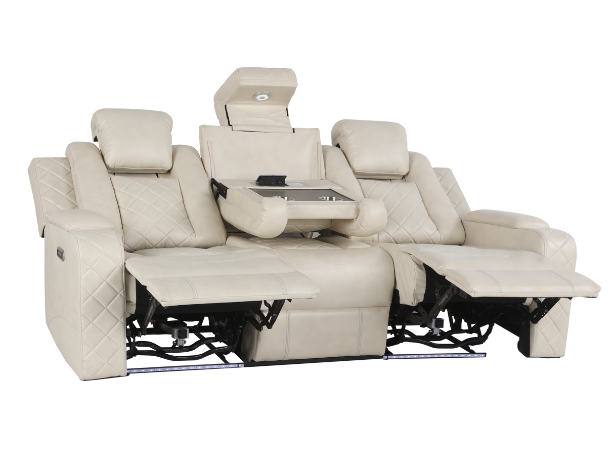 3 Piece Power Reclining Living Room Set by Sara Collections | Bel Furniture