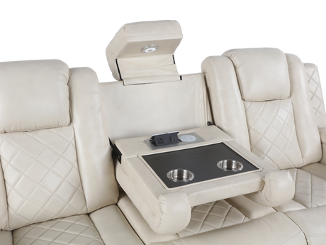 3 Piece Power Reclining Living Room Set by Sara Collections | Bel Furniture