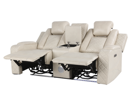 3 Piece Power Reclining Living Room Set by Sara Collections | Bel Furniture