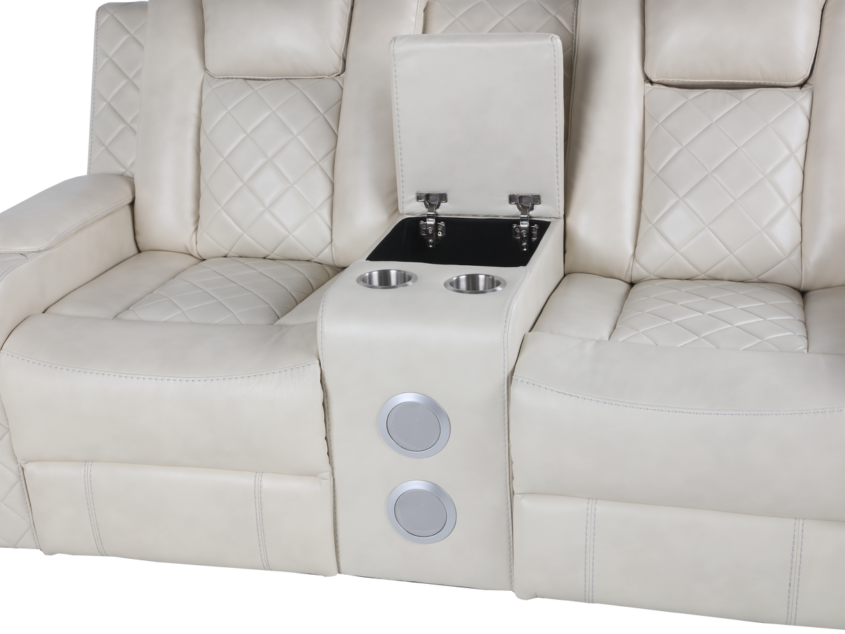 3 Piece Power Reclining Living Room Set by Sara Collections | Bel Furniture