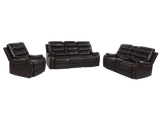 3 PIECE POWER RECLINING LIVING ROOM SET by Sara Collections | Bel Furniture