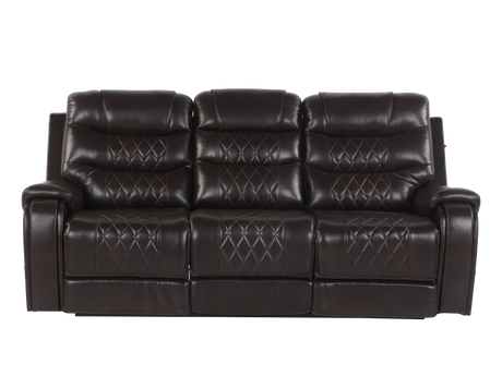 3 PIECE POWER RECLINING LIVING ROOM SET by Sara Collections | Bel Furniture