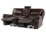 3 Piece Modern Power Reclining Living Room Set with LED Lighting